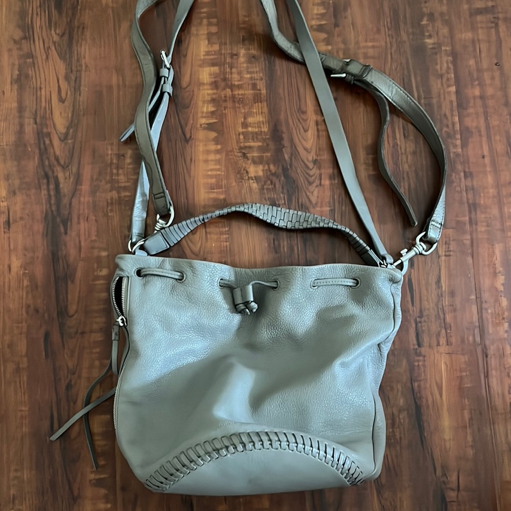 All saints leather bag